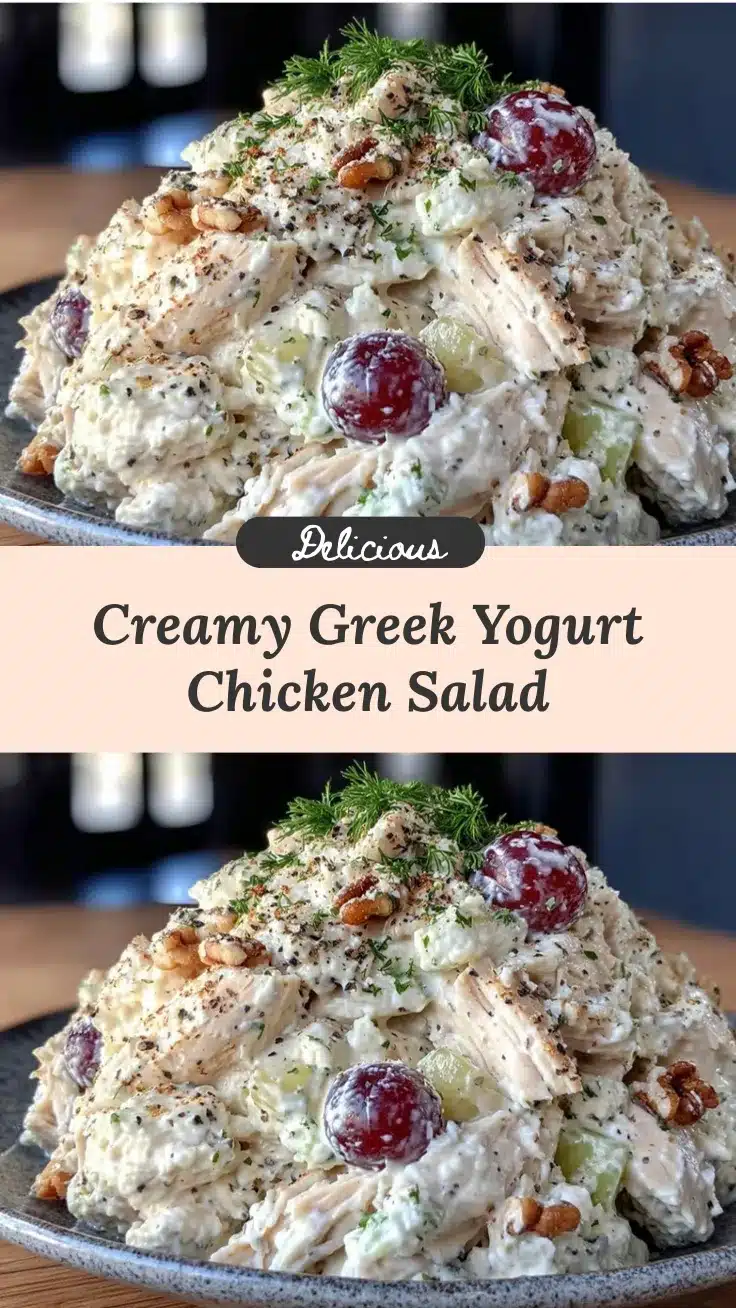 Greek yogurt chicken salad recipe recipe