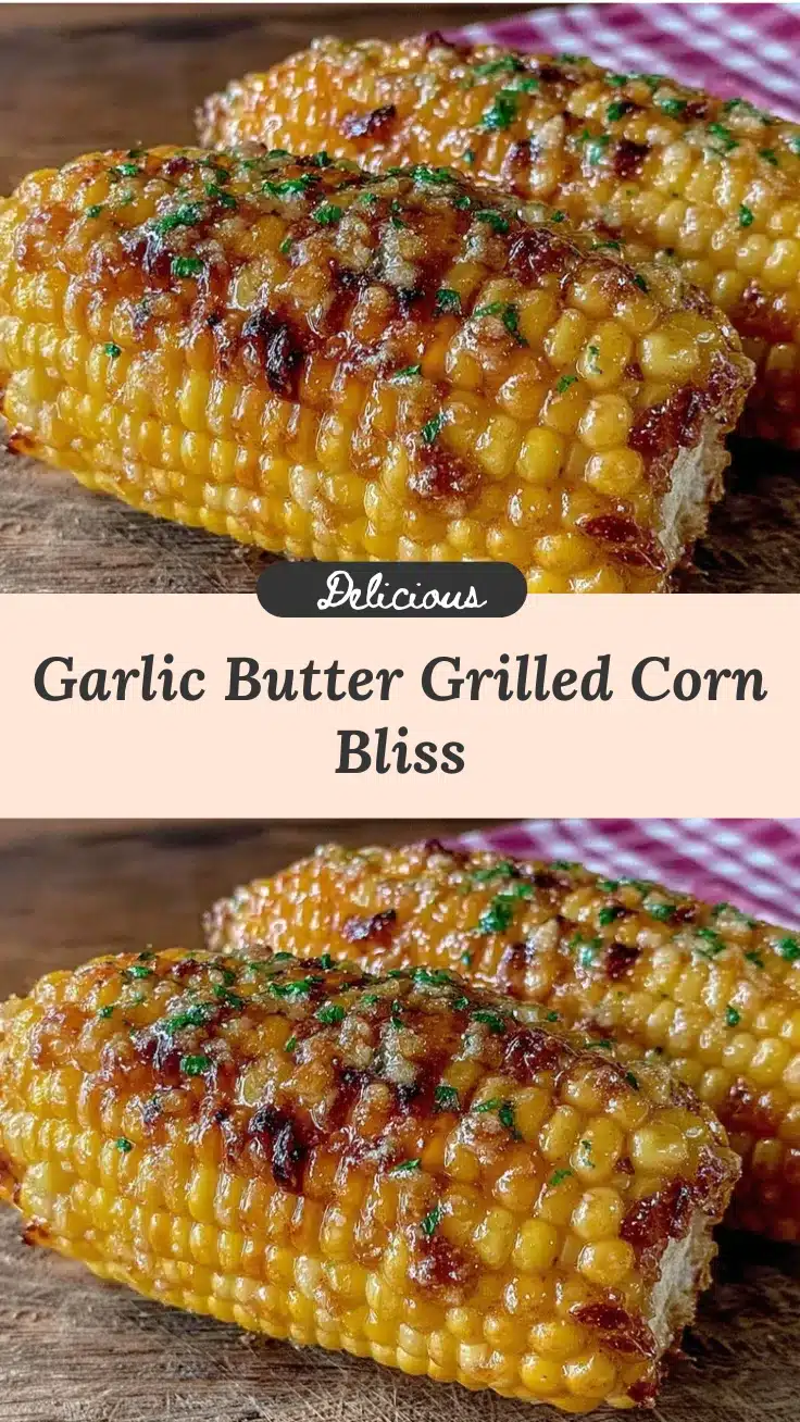 grilled corn on the cob with garlic butter recipe