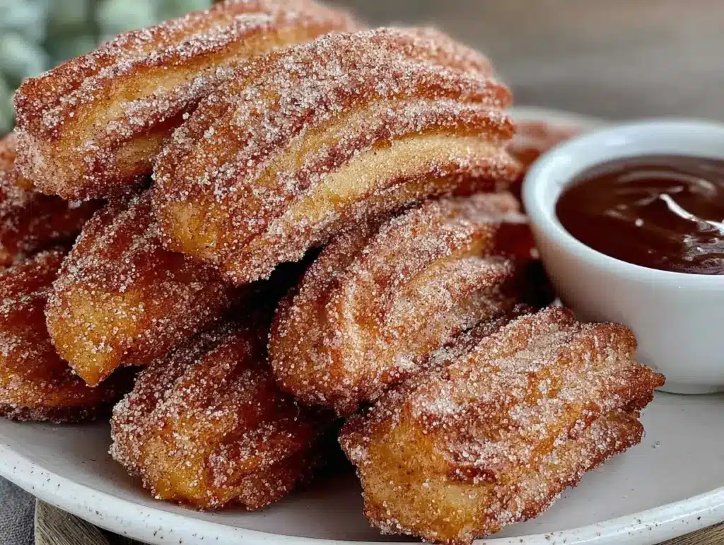 homemade churros recipe - featured image