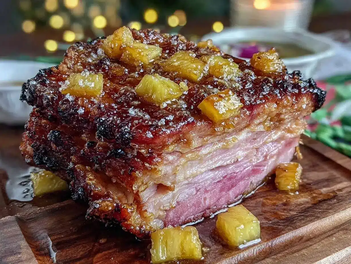 honey glazed ham recipe preparation steps