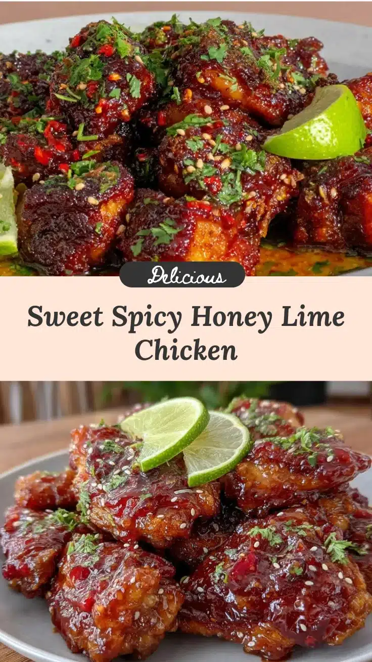 honey lime sriracha chicken recipe