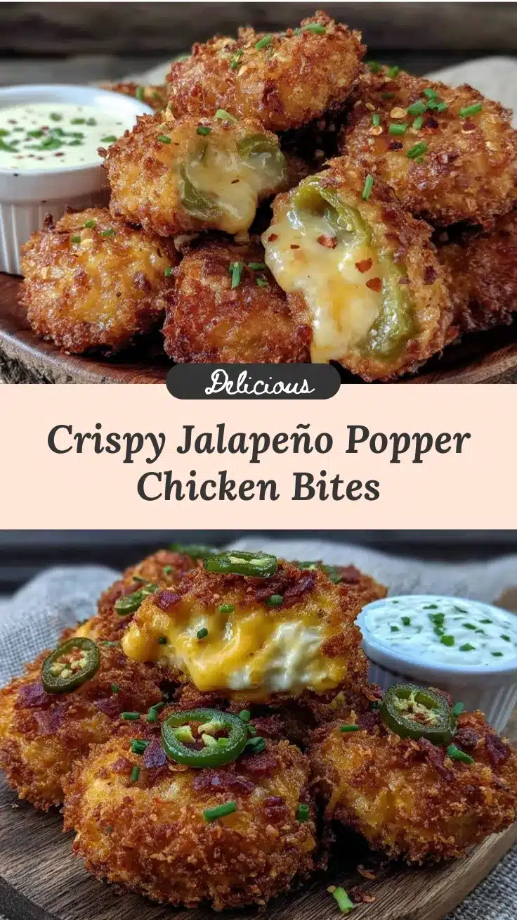 jalapeño popper chicken bites recipe
