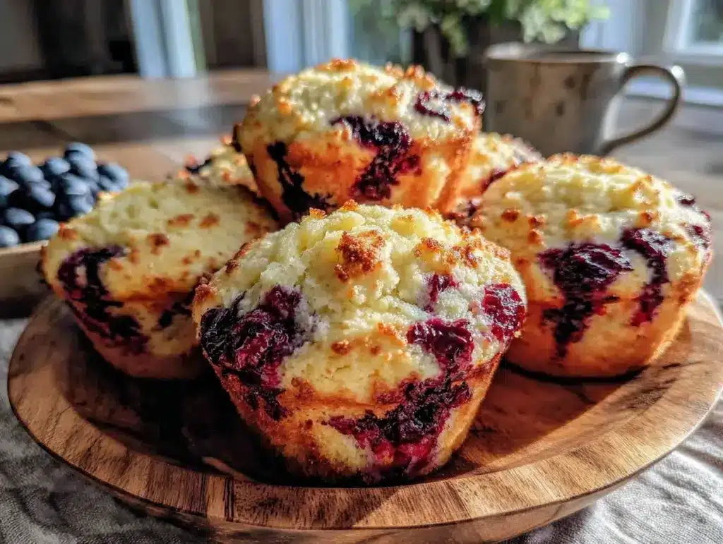 jumbo blueberry muffins - featured image