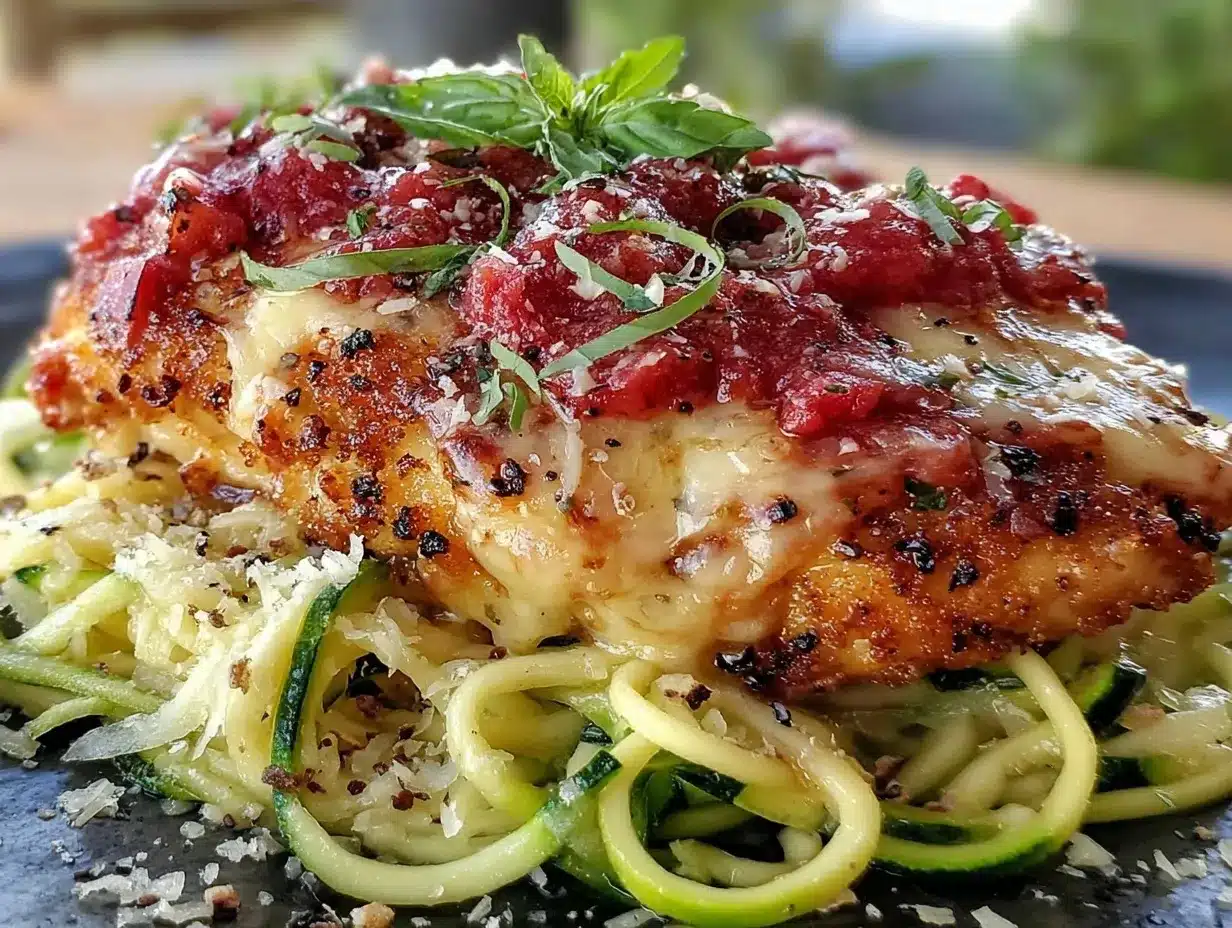 keto chicken parmesan preparation steps
