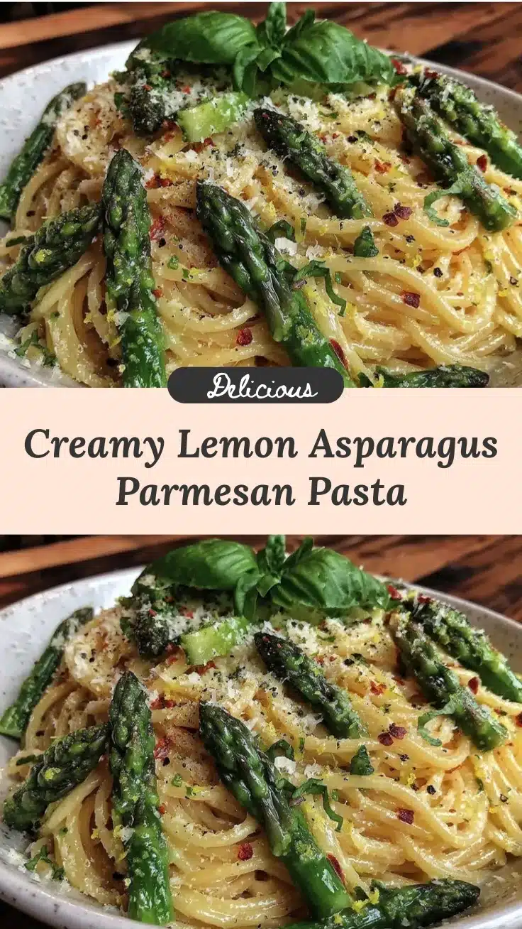 lemon asparagus pasta recipe