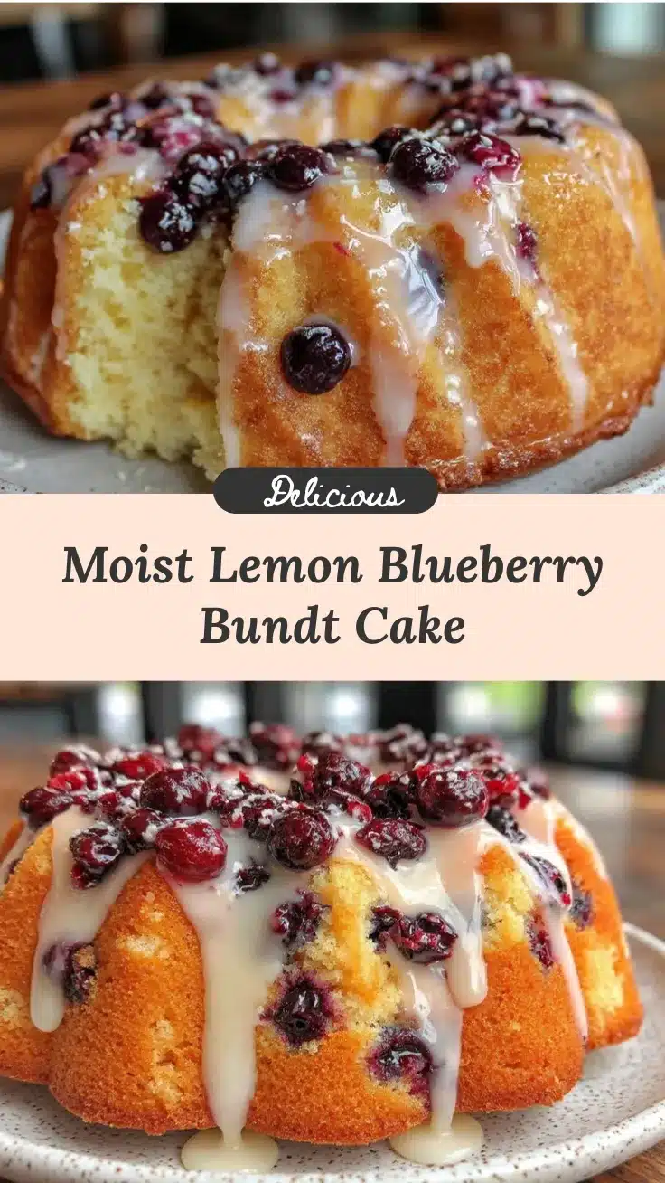 lemon blueberry bundt cake recipe