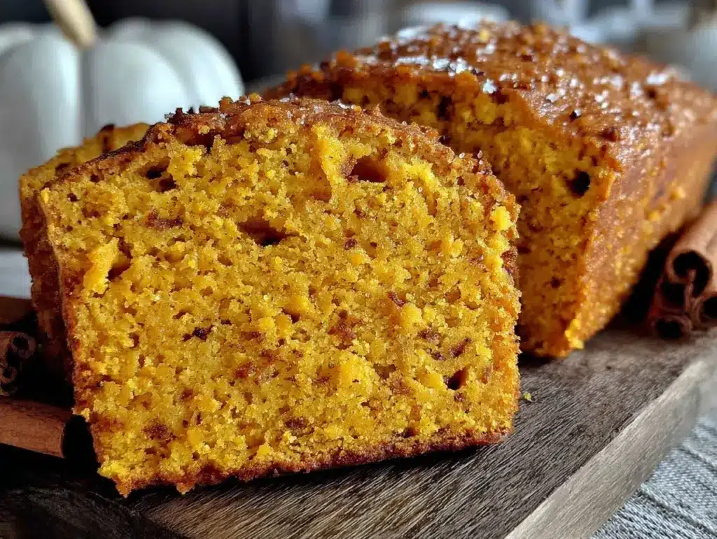 moist pumpkin bread recipe - featured image