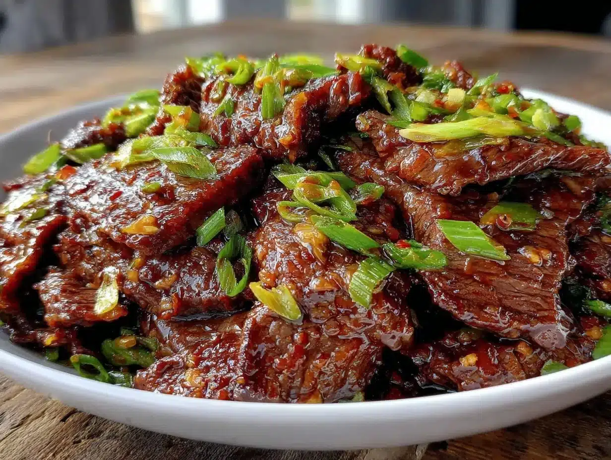 mongolian beef recipe preparation steps