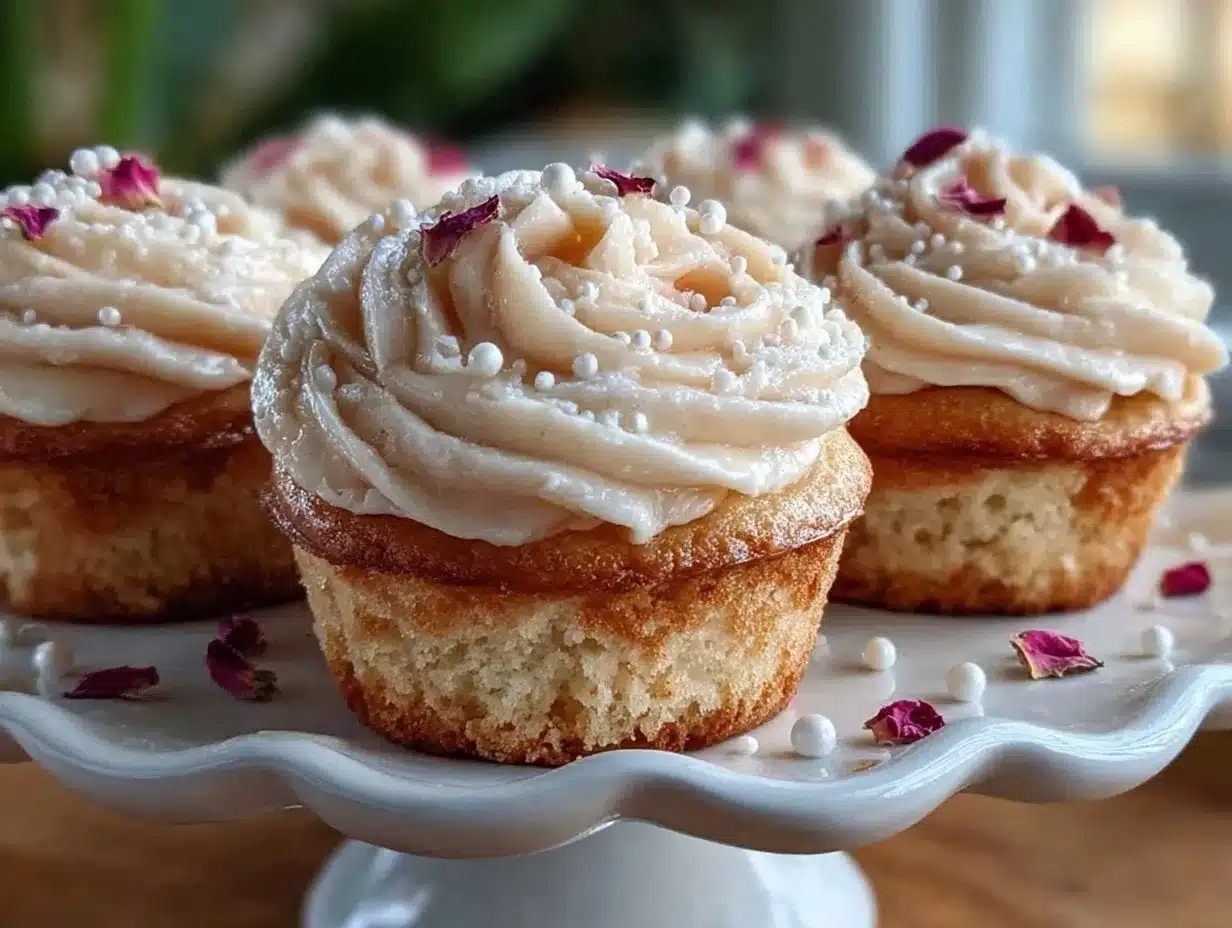 mothers day rose cupcakes preparation steps