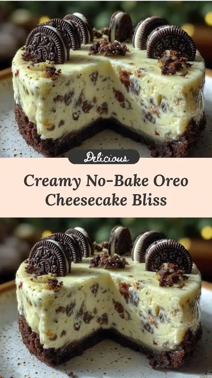 no-bake Oreo cheesecake recipe recipe