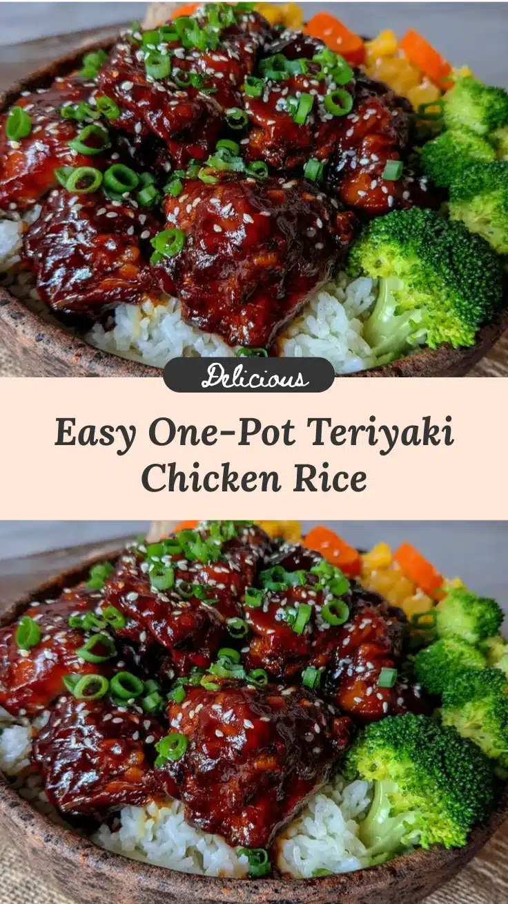 one-pot teriyaki chicken and rice recipe