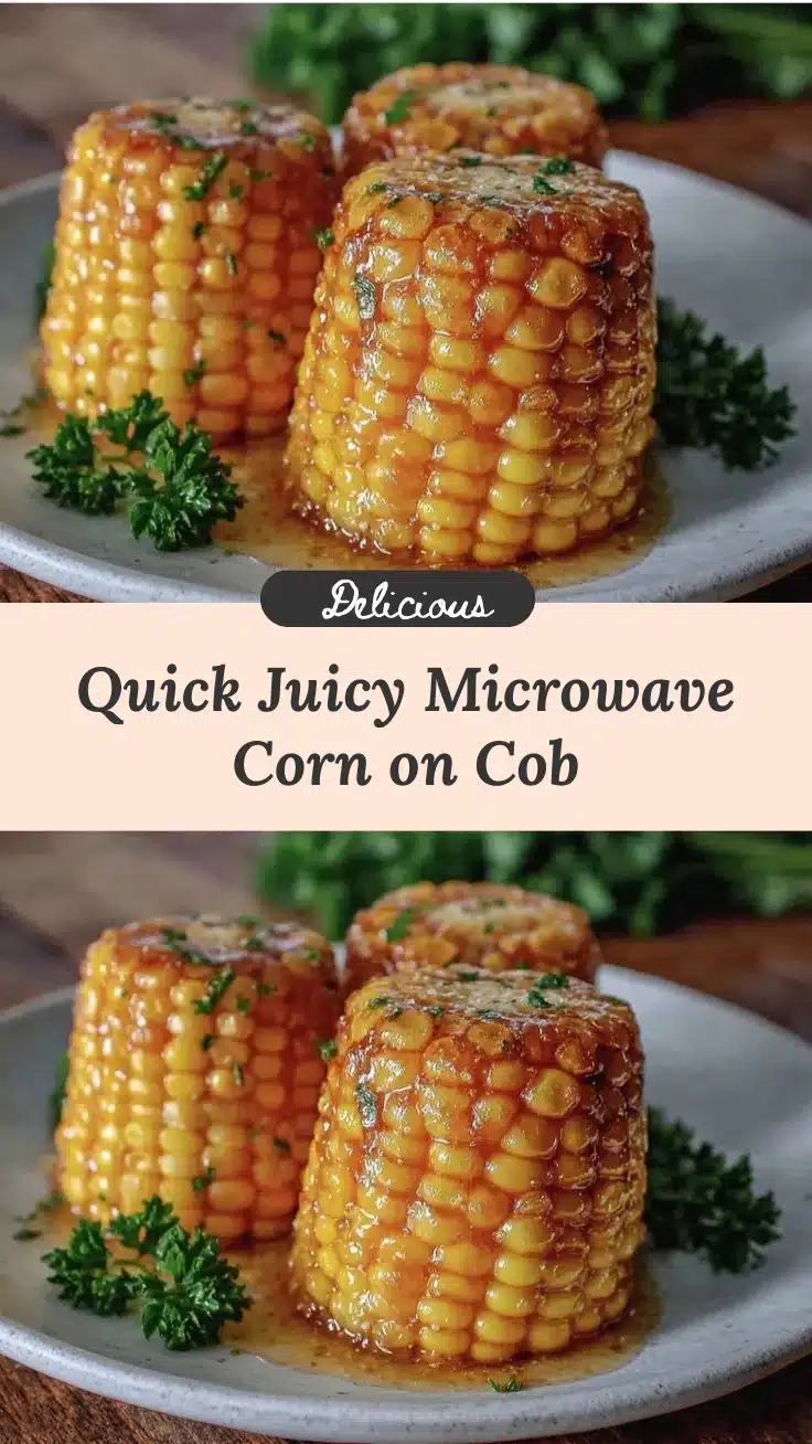quick juicy corn on the cob microwave recipe recipe