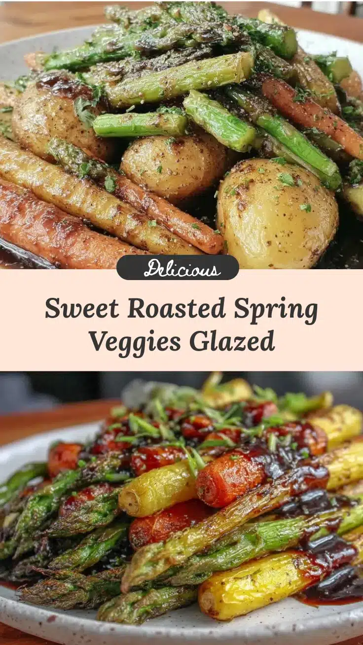 roasted spring vegetables with balsamic glaze recipe