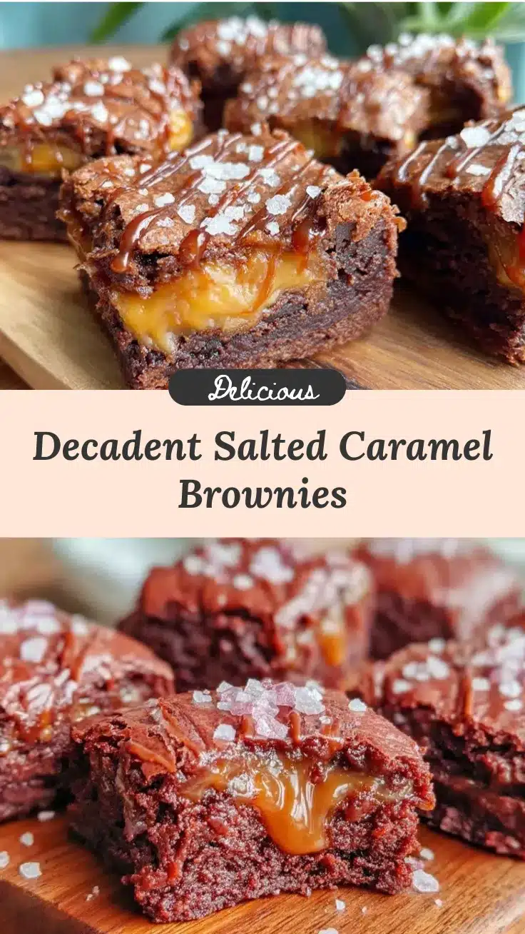 salted caramel brownies recipe recipe
