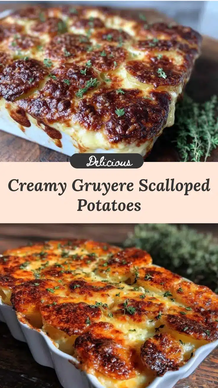 scalloped potatoes with gruyere cheese recipe