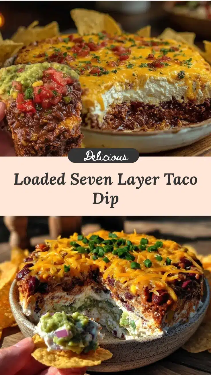 seven layer taco dip recipe