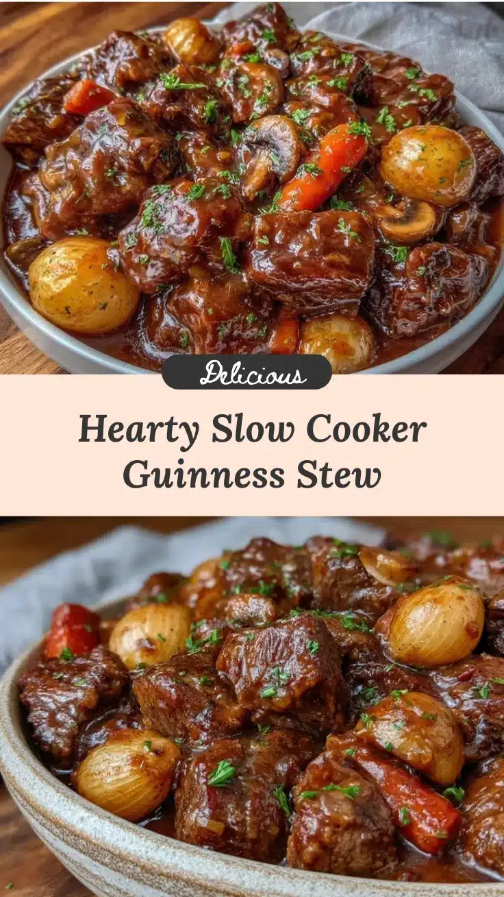 slow cooker guinness beef stew recipe