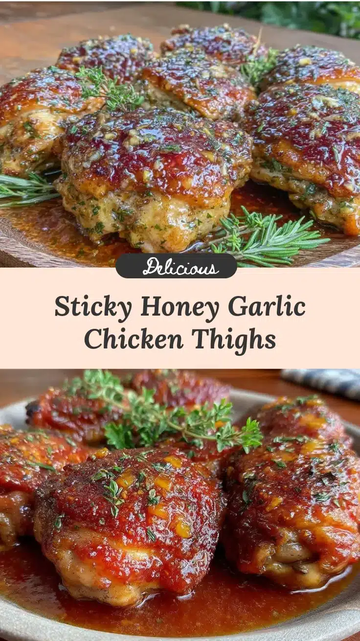 slow cooker honey garlic chicken thighs recipe