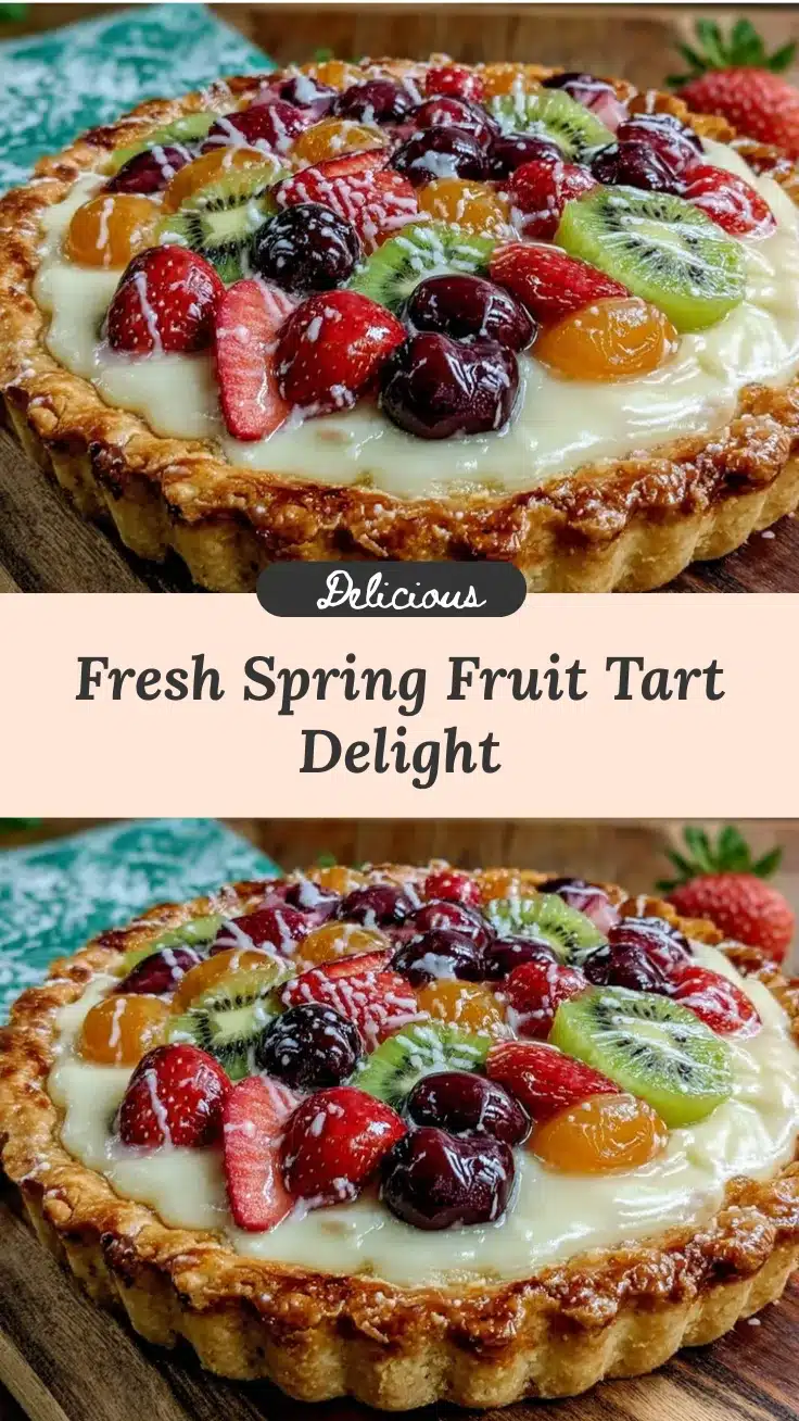 spring fruit tart recipe