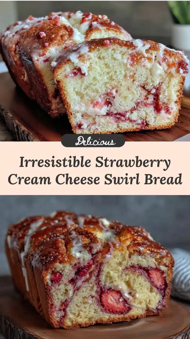 strawberry cream cheese swirl bread recipe