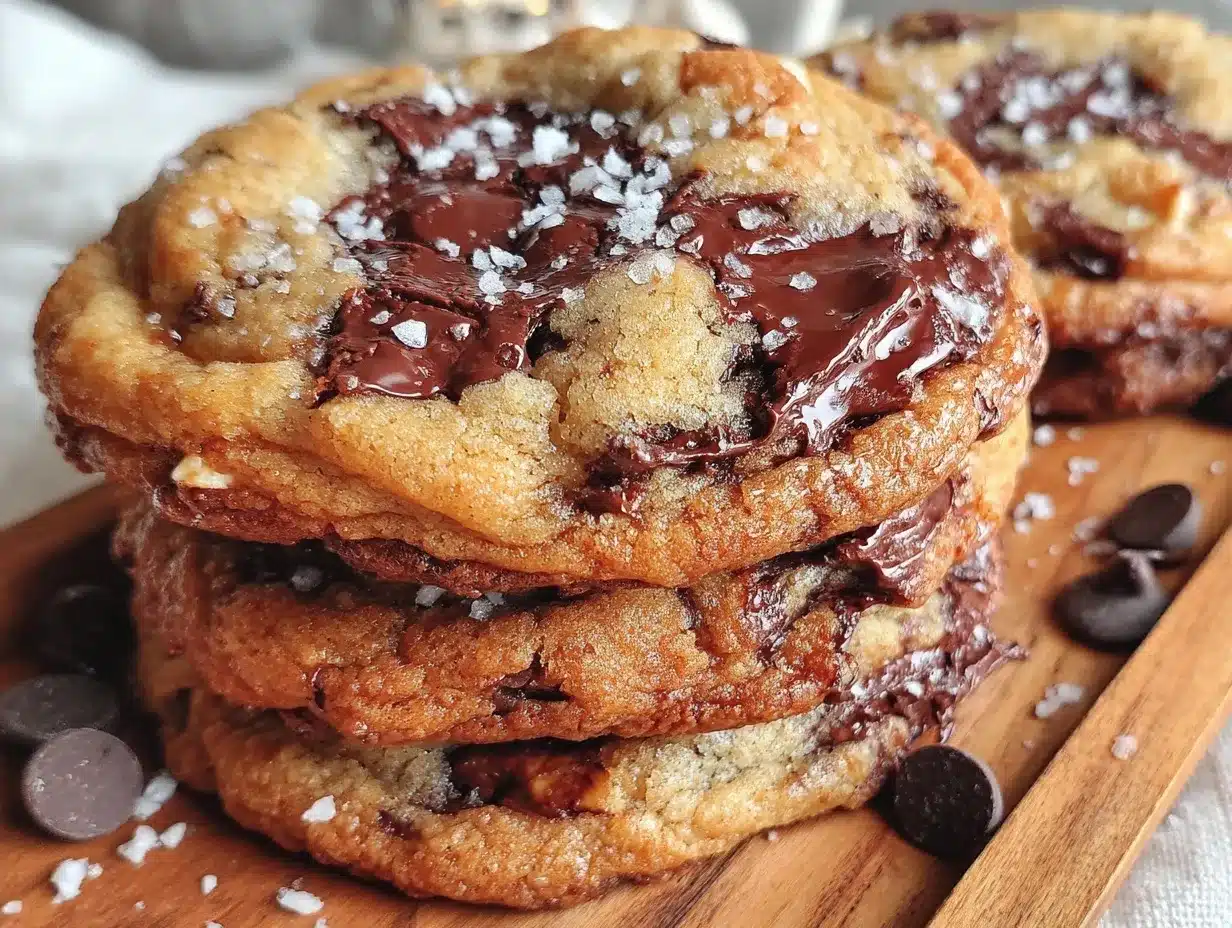 triple chocolate chip cookies preparation steps