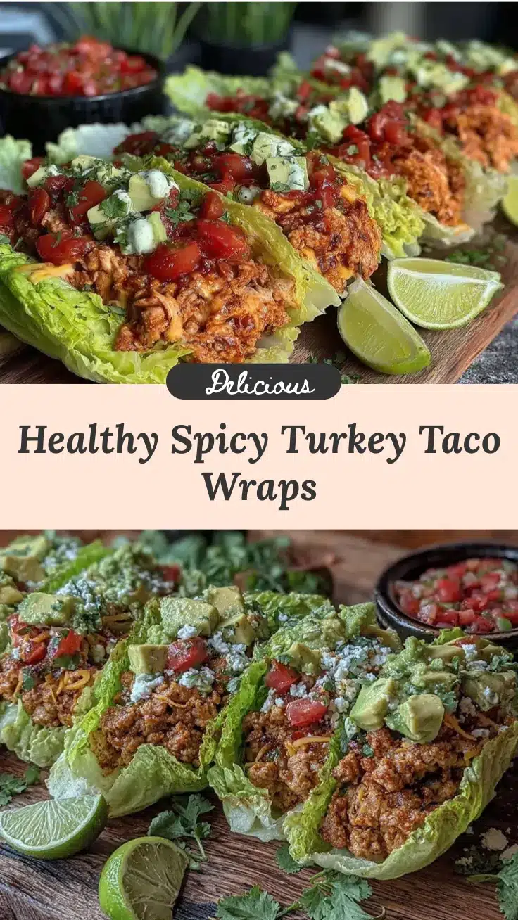 turkey taco lettuce wraps recipe