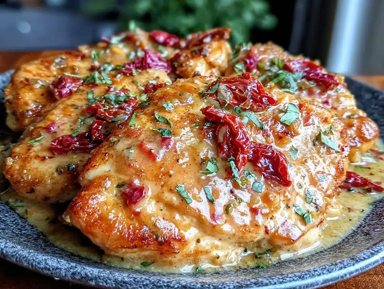 Tuscan butter chicken preparation steps