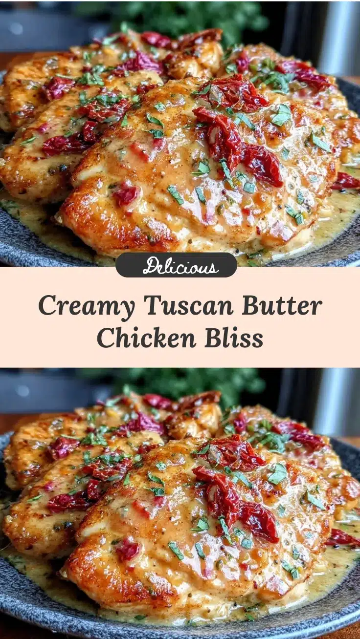 Tuscan butter chicken recipe