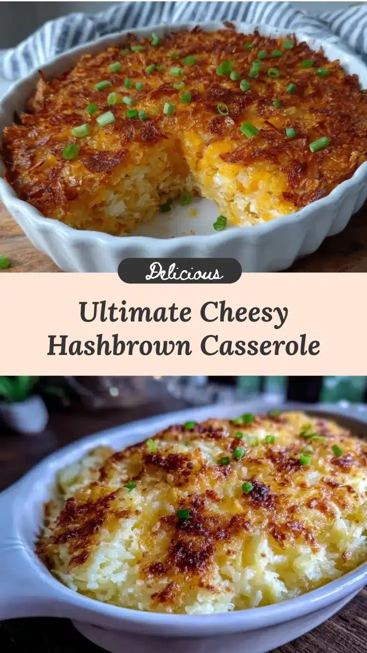 ultimate cheesy hashbrown casserole recipe