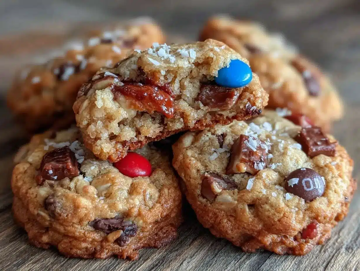 ultimate chewy monster cookies preparation steps