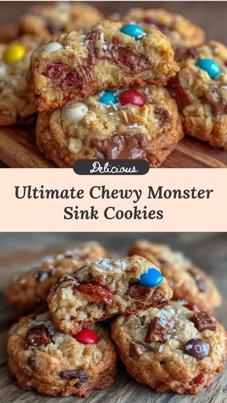 ultimate chewy monster cookies recipe