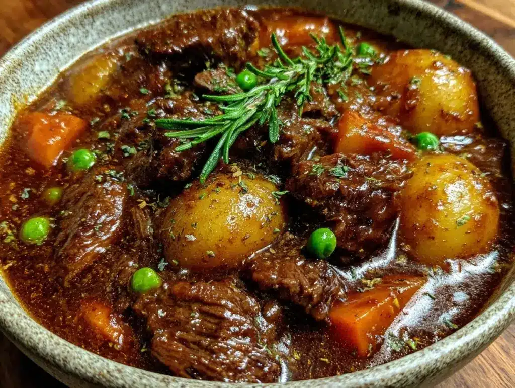 ultimate crockpot beef stew - featured image