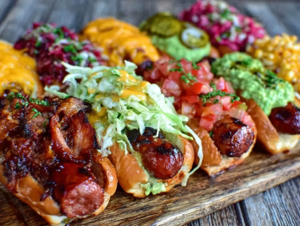all-american hot dog board - featured image