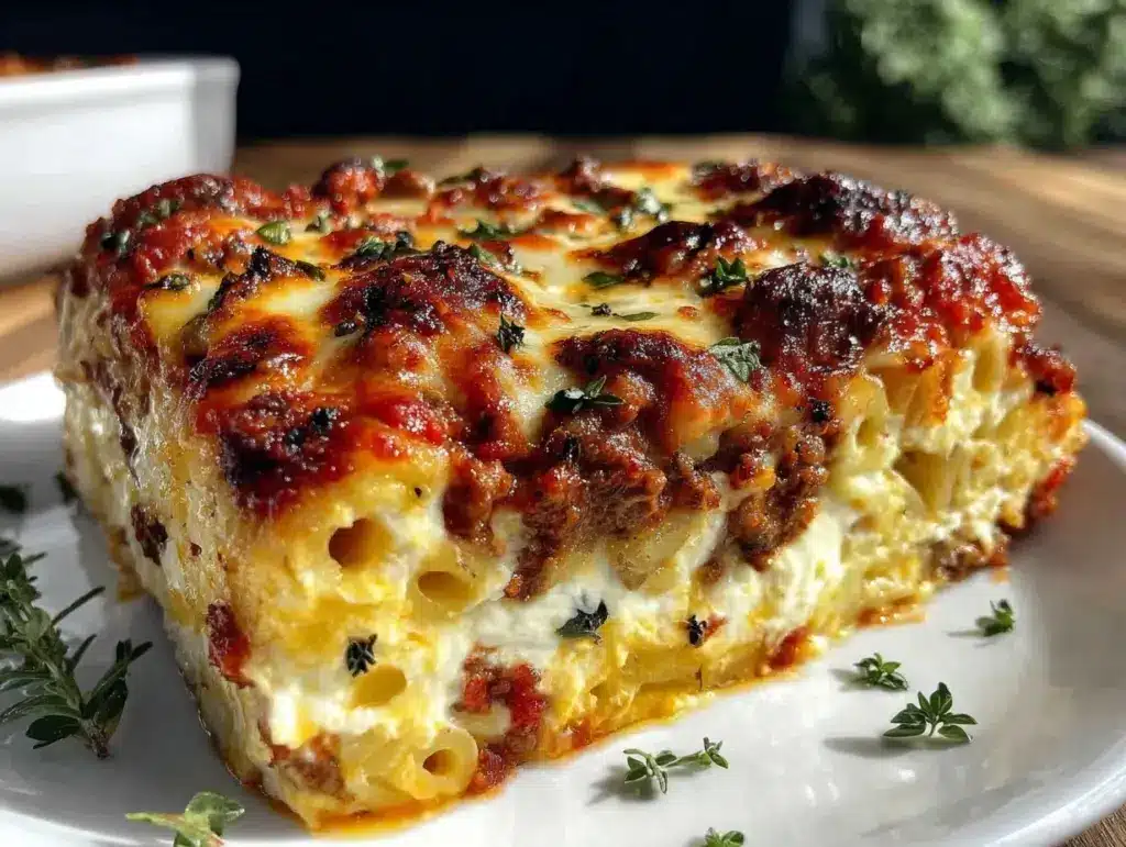 baked ziti recipe - featured image
