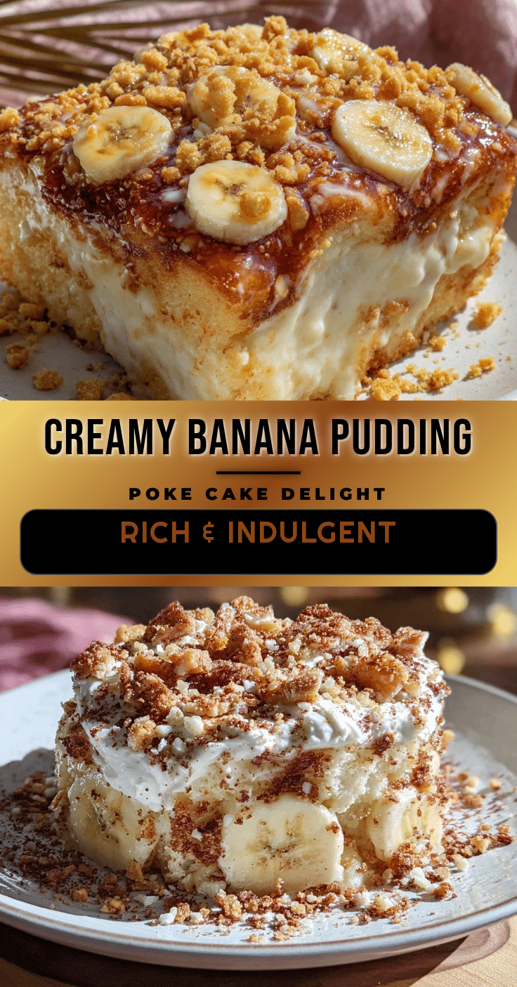 banana pudding poke cake recipe