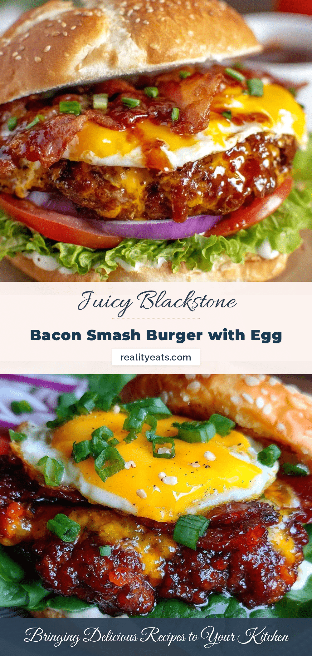 blackstone bacon smash burger recipe