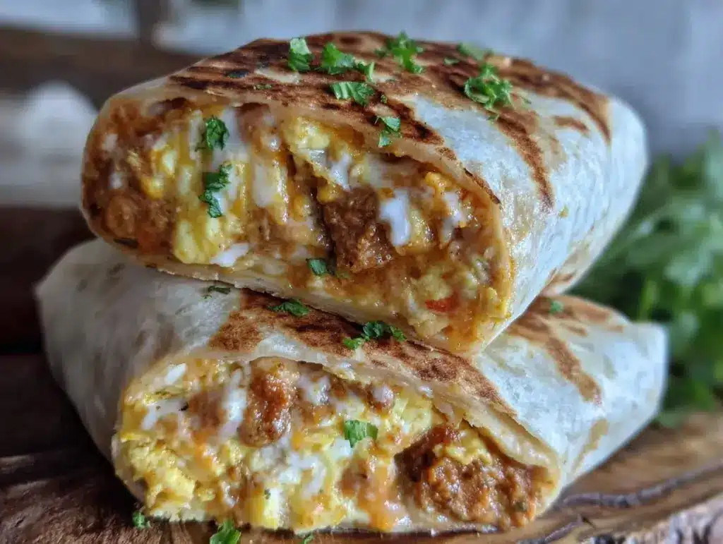 blackstone breakfast burrito - featured image