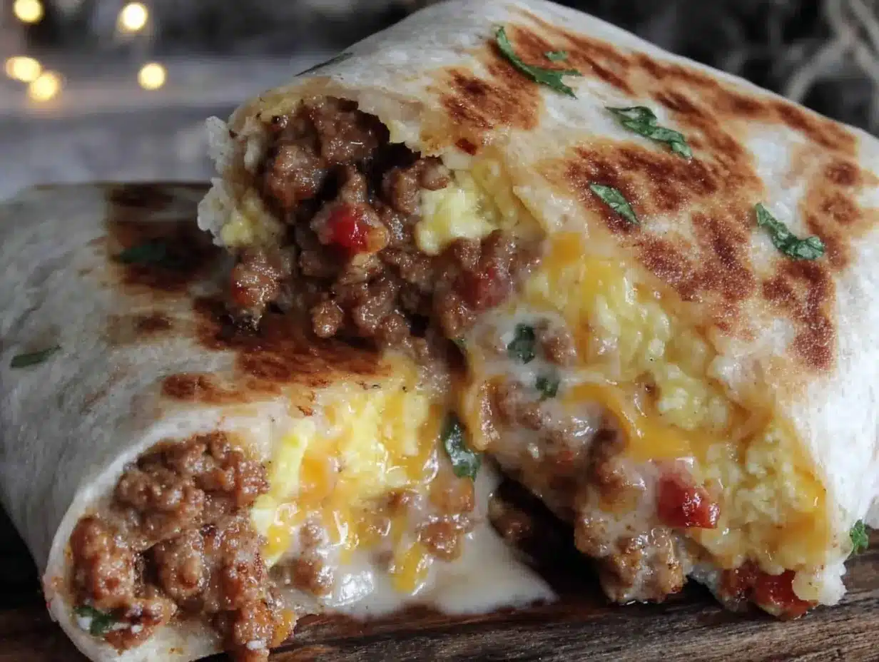 blackstone breakfast burrito preparation steps