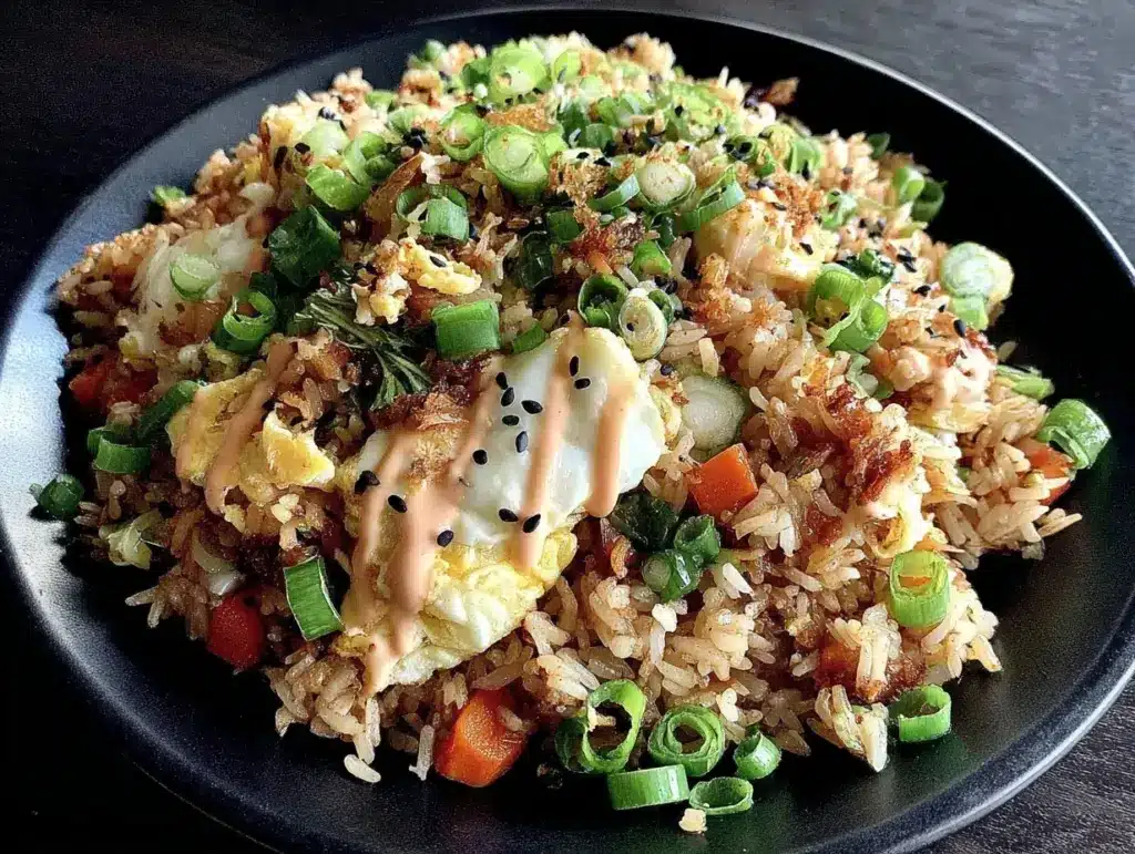 Blackstone hibachi fried rice - featured image