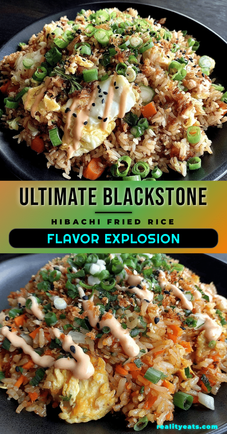 Blackstone hibachi fried rice recipe