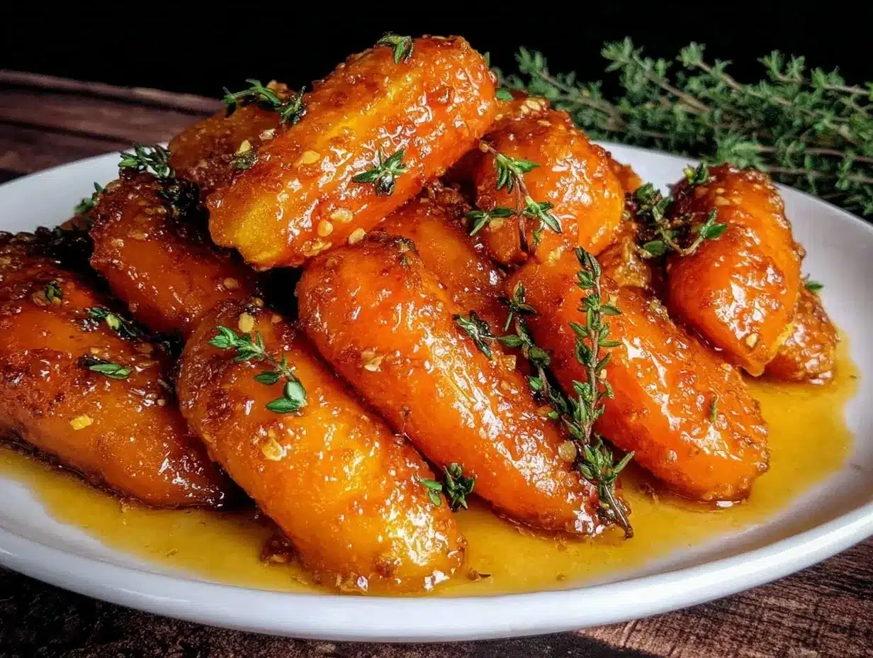 brown butter honey glazed carrots preparation steps