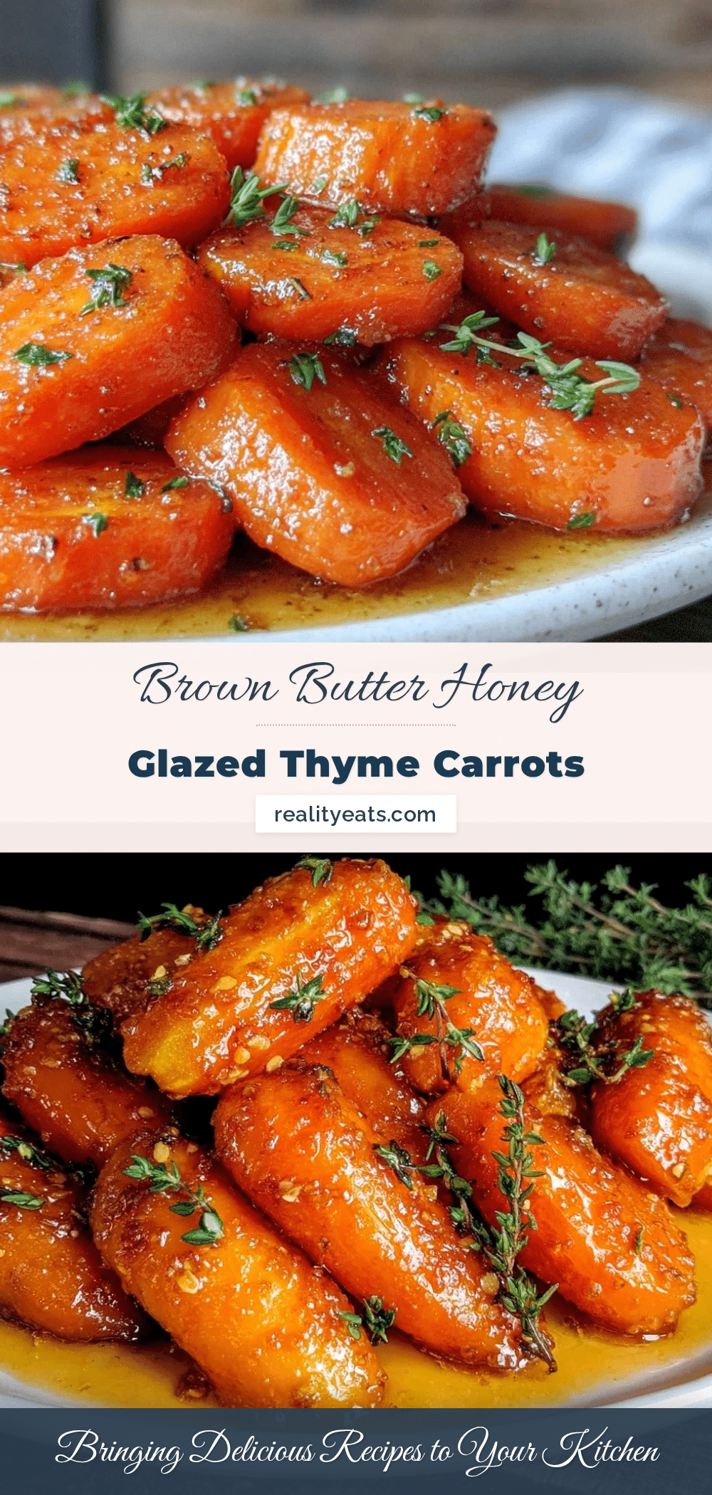 brown butter honey glazed carrots recipe