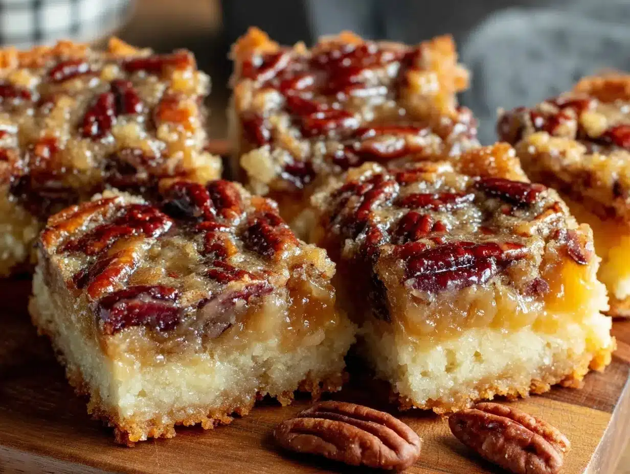 butter pecan cookie bars preparation steps