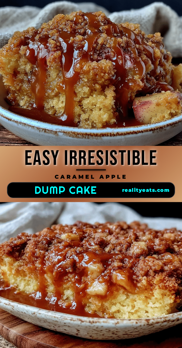 caramel apple dump cake recipe