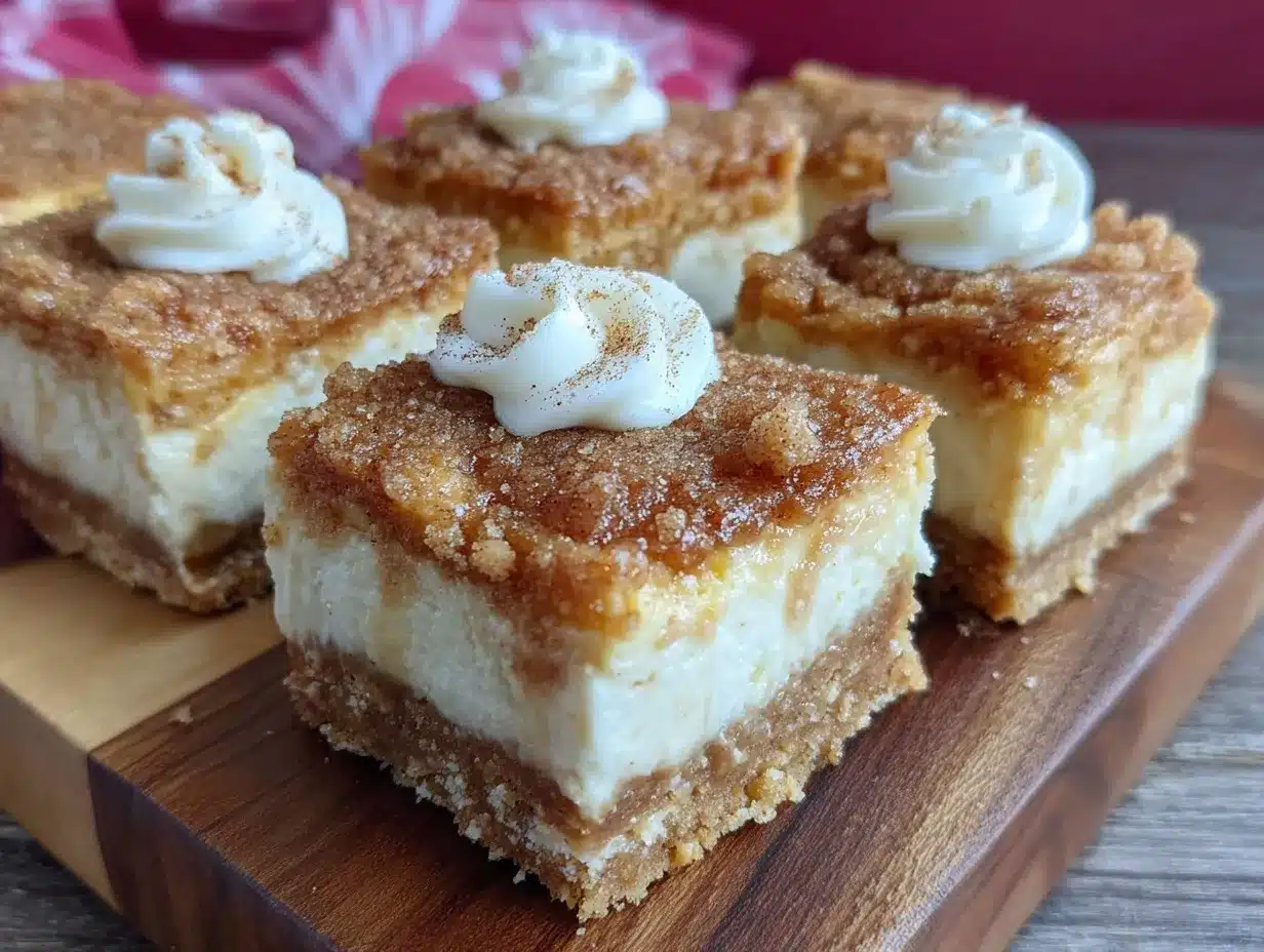 churro cheesecake bars preparation steps