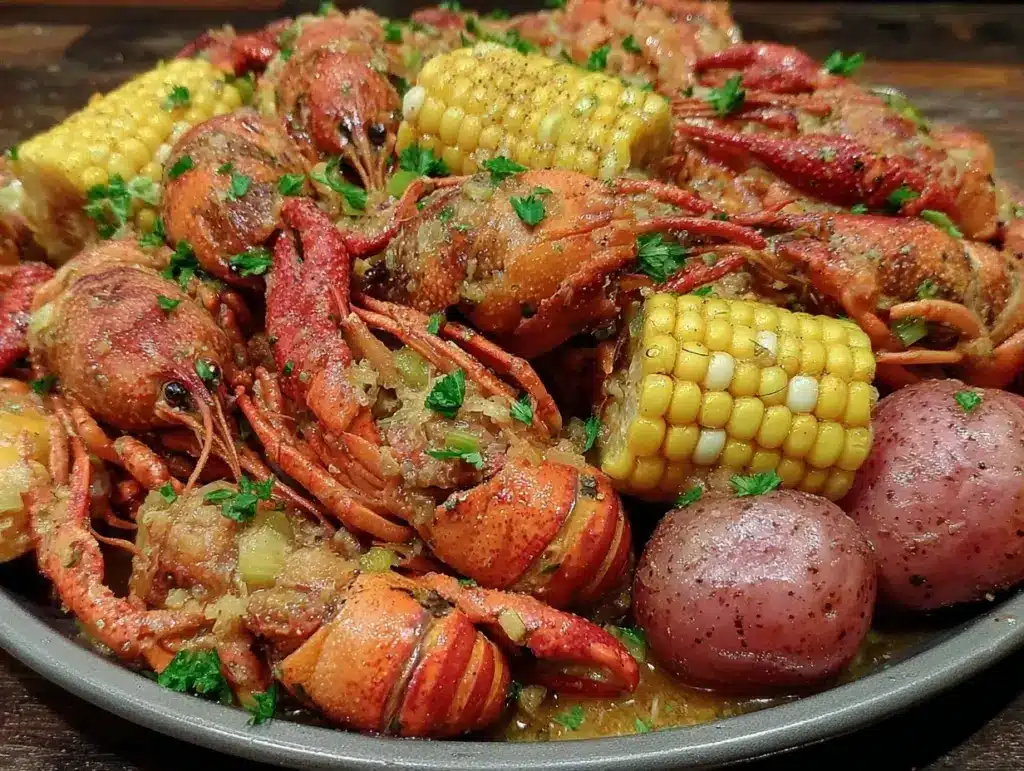 classic Southern crawfish boil - featured image