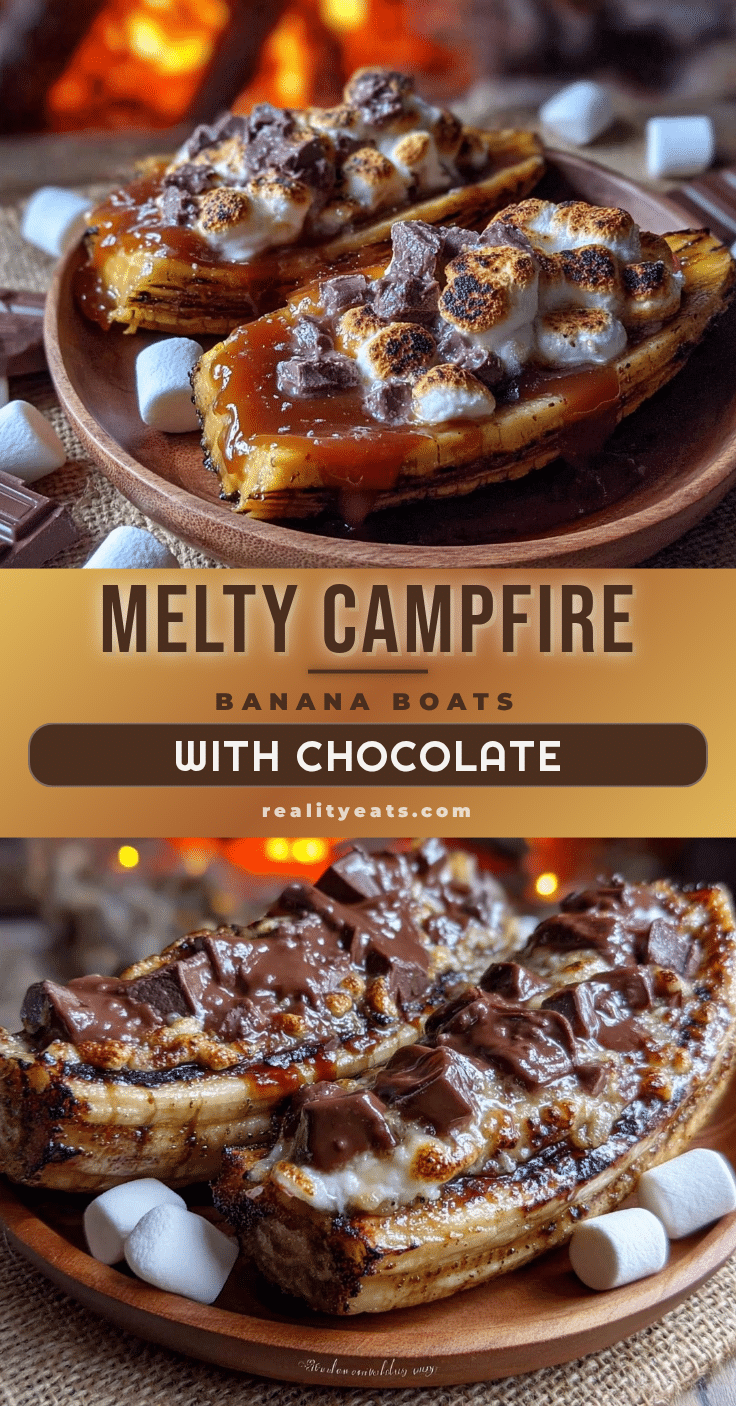 cozy campfire banana boats recipe