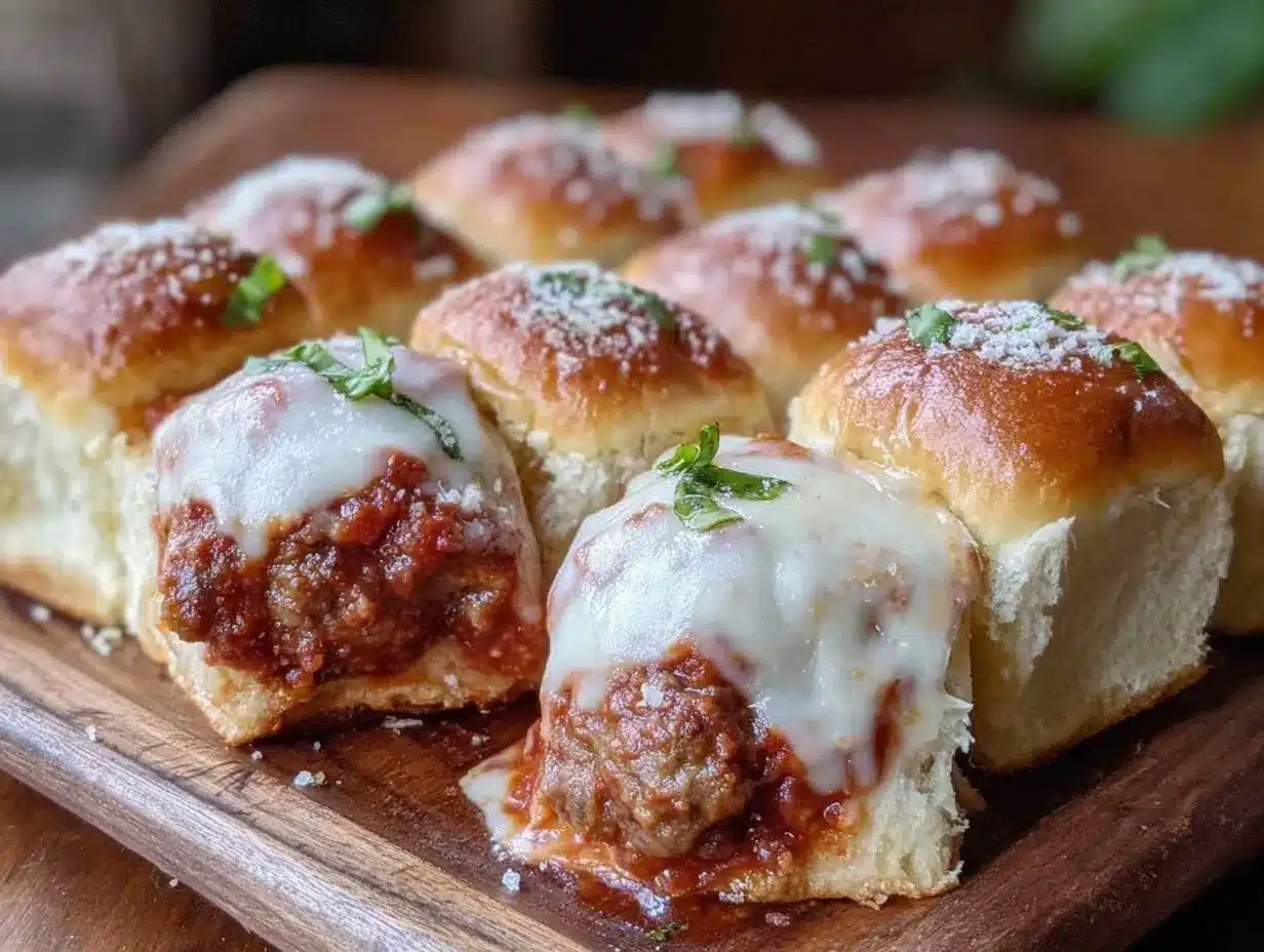 cozy crockpot meatball sub sliders preparation steps