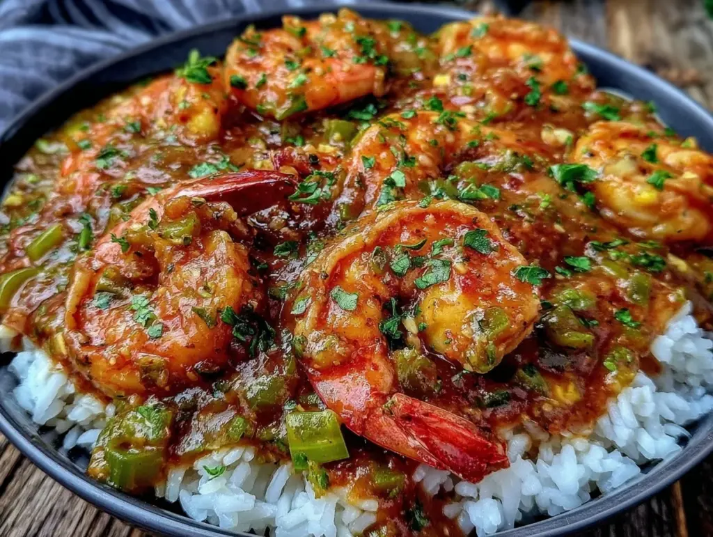 creamy crawfish étouffée - featured image