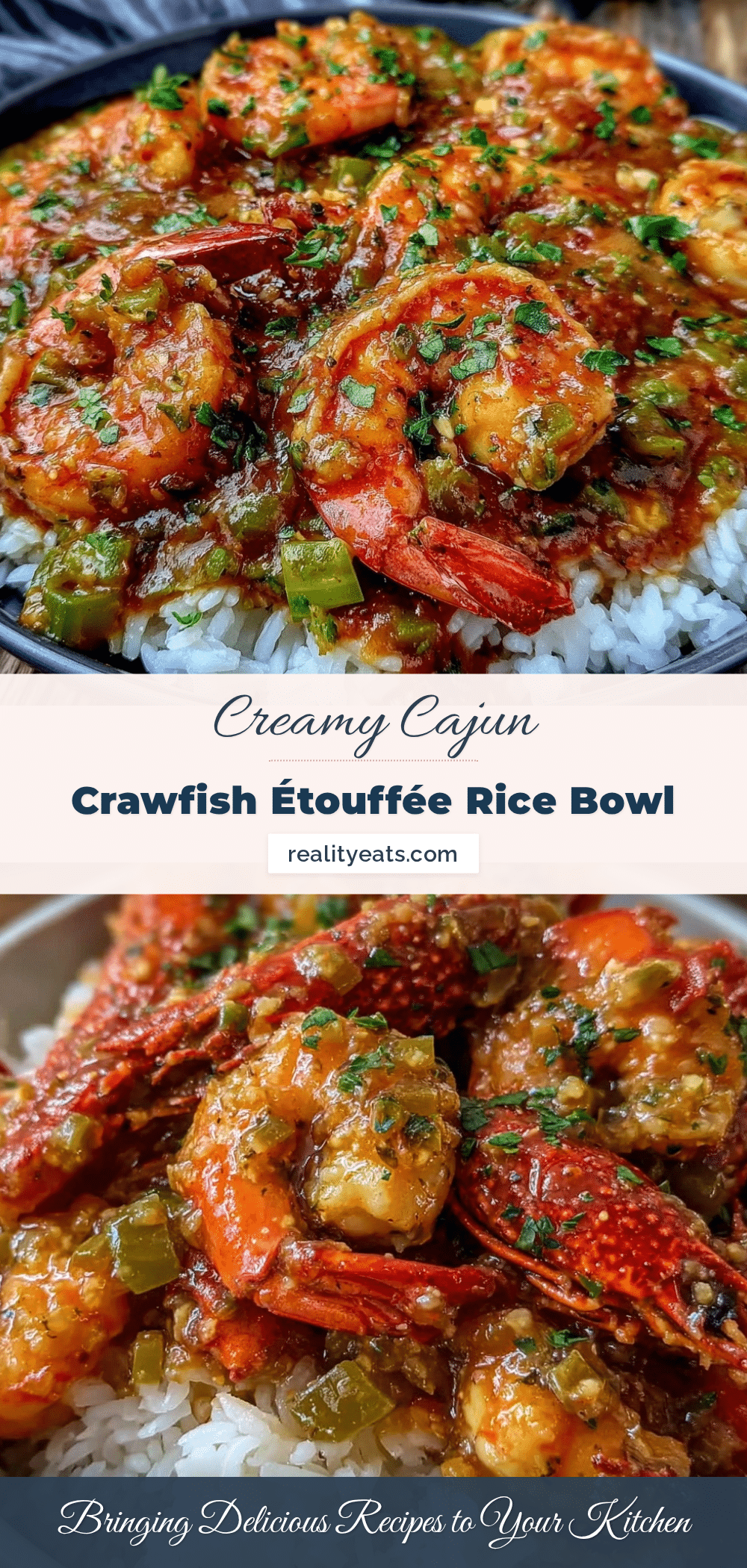 creamy crawfish étouffée recipe